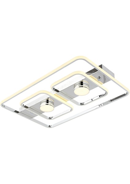 Dora 60 cm Plafonyer LED Avize 3 Renk Işık Modlu (Beyaz / Sarı / Gün Işığı) modelleri