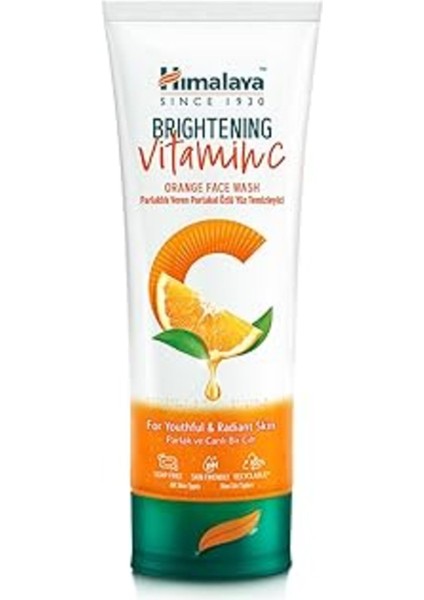 Canlandırıcı Portakal Özlü Cilt Temizleyici 100ML, Her Cilt Tipi, Parlaklık Sağlar