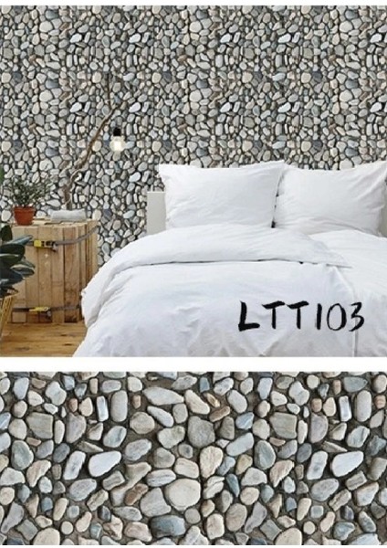 Çakıl Taşı Kaplama Kağıdı 3 Metre