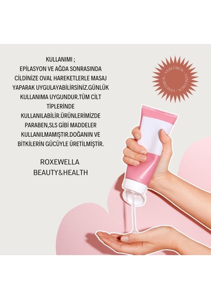 Aydınlatıcı, Yaşlanma Karşıtı, Bakım, Epilasyon ve Ağda Sonrası Set