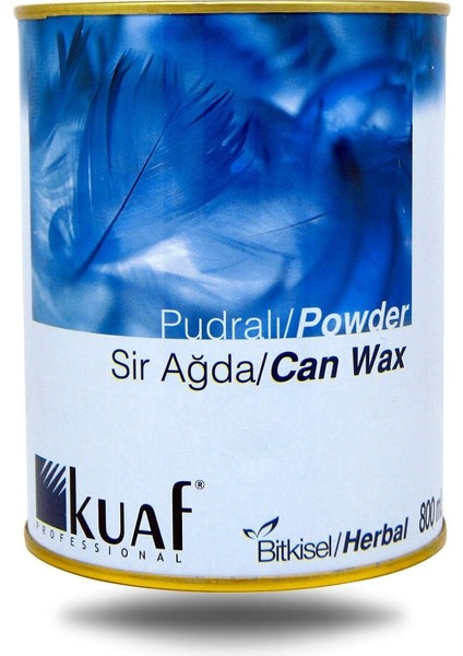 Pudralı Sir Ağda Konserve, 800 Ml, Kolay Uygulama ve Doğal Sonuçlar Sağlar