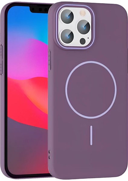 Sepetim Joko Iphone 15 Pro Max Broş Magsafe Kapak - Mor