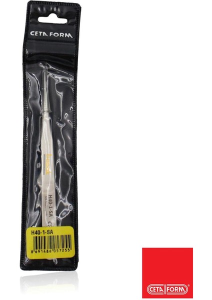 120 mm Sivri Uçlu Cımbız H40-1-SA, Hassas ve Dayanıklı El Aleti modelleri