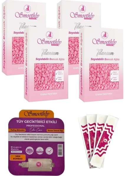 Yedek Boncuk 4'lü Karton, Renkli ve Eğlenceli Takı Yapımı Için Ideal