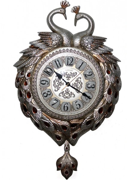 Tavuskuşu Duvar Saati Model 3