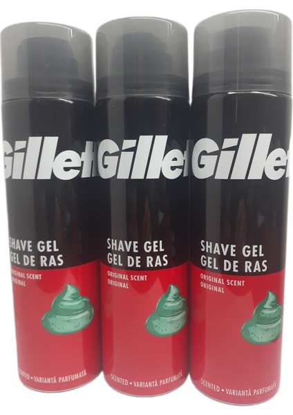 Yumuşak ve Ferahlatıcı Tıraş Jeli, 200 Ml, 3 Adet Paket