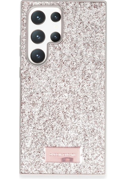 Samsung Galaxy S24 Ultra Bright Simli Kapak - Gold