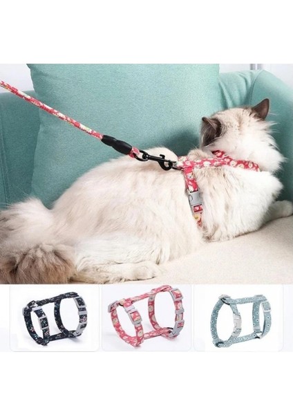 Kedi Gezdirme Göğüs Tasması