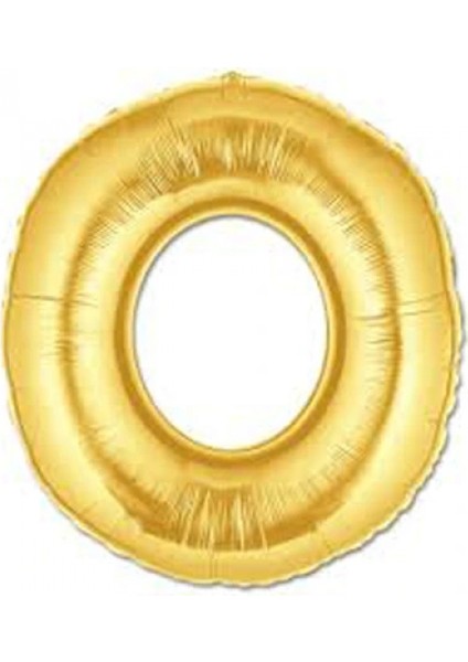 Altın Sarısı Folyo Harf Balon 1 Metre