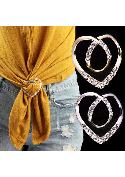 Trendlover Eşarp Yüzüğü, T-Shirt Klipsi