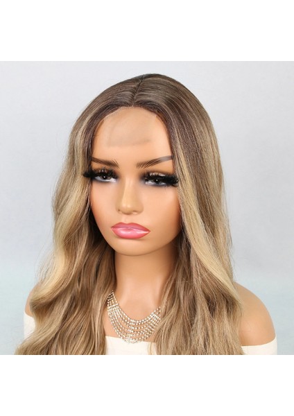 Kumral Dore Sarı Ombre Balköpüğü Röfleli Tül Peruk indirimleri