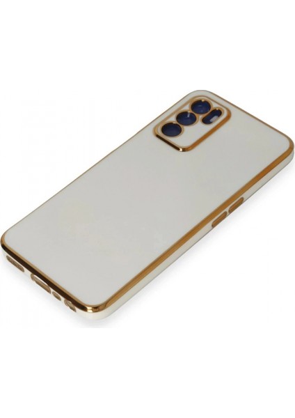 Oppo A16 Kılıf Volet Silikon - Beyaz fırsatları