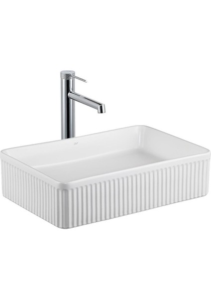 Tezgahüstü Lavabo E-W1004MB (Mat Beyaz)