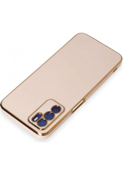 Oppo A16 Kılıf Volet Silikon - Pembe modelleri