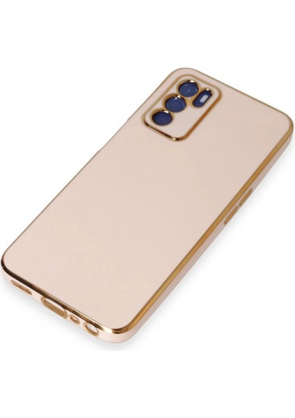 Oppo A16 Kılıf Volet Silikon - Pembe fırsatları