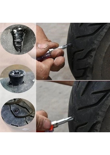 10 Adet Çok Amaçlı Kolay Kullanılabilir Araba Lastiği Tamir Kauçuğu indirimleri