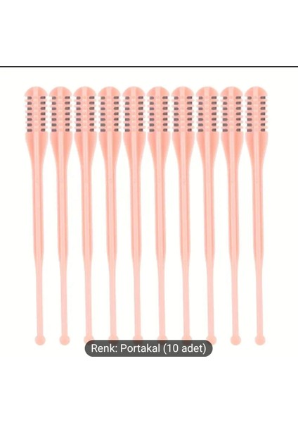 10'lu Döner Burun Saç ve Kulak Kesici Seti, 360° Dönen Çift Taraflı