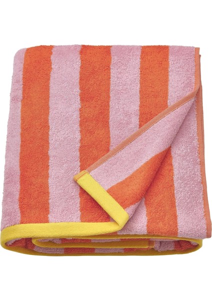 Slanhöstmal Banyo Havlusu Turuncu-Pembe 100 x 150 Cm