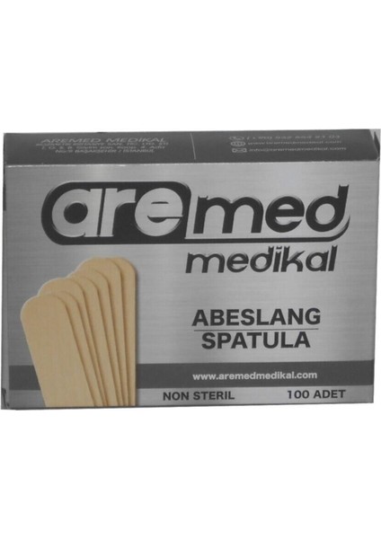 100'LÜ Tahta Dil Çubuğu Paketi, Ağda Spatulası, Temizlik ve Bakım Araçları