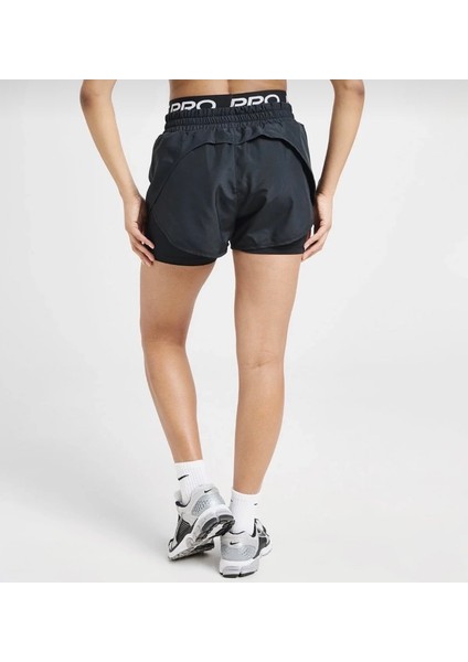 Pro Dri-Fit 2-In-1 Training Yüksek Belli Siyah Kadın Şort fırsatları