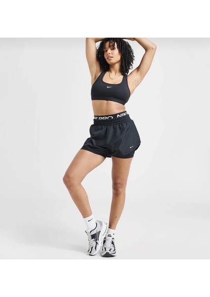 Pro Dri-Fit 2-In-1 Training Yüksek Belli Siyah Kadın Şort indirimleri