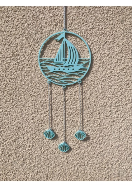 Gemi Temalı Bahçe / Kapı Süsü