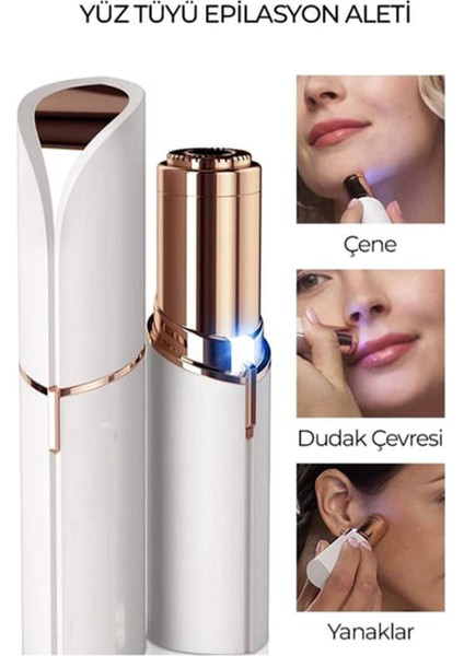 Hipoalerjenik Mini Yüz Epilasyon Aleti, Pürüzsüz ve Yumuşak Cilt Sağlar fiyatları