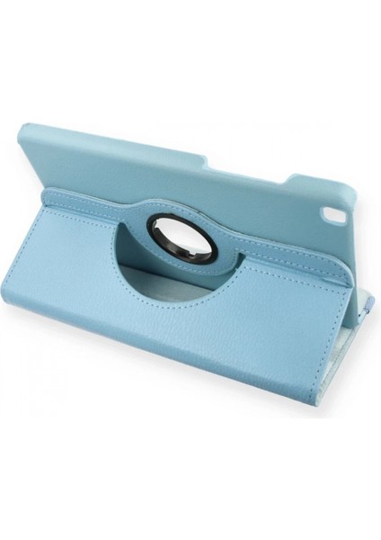 Samsung Galaxy T290 Tab A 8 Kılıf 360 Tablet Deri Kılıf - Turkuaz