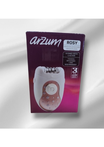 Kablolu Epilasyon Aleti, AR5029 Rosy, Beyaz, Pratik ve Etkili Kullanım fiyatları