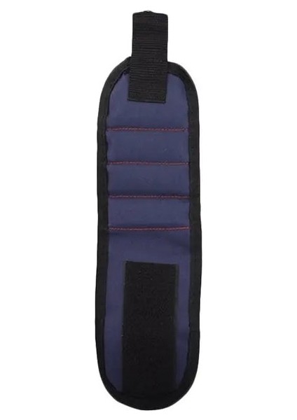 3 Sıra Mavi Bilek Desteği Güçlü Manyetik Bileklik Vida Çivi Tutucu Alet Çantası Bileklik Kılıfı Çanta Vidaları Matkap Tutucu Tutm