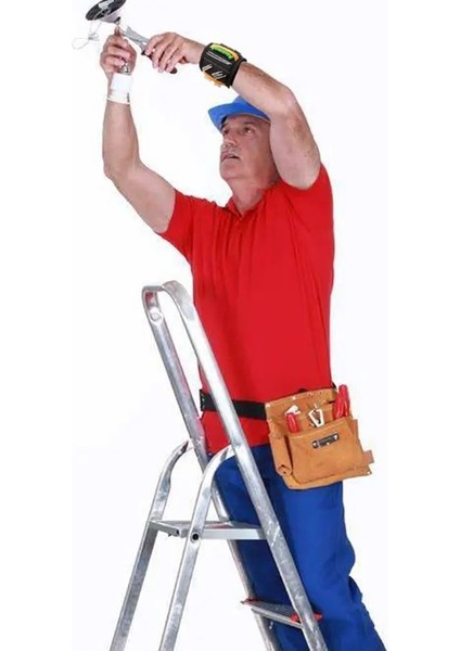 3 Sıra Mavi Bilek Desteği Güçlü Manyetik Bileklik Vida Çivi Tutucu Alet Çantası Bileklik Kılıfı Çanta Vidaları Matkap Tutucu Tutm fiyatları