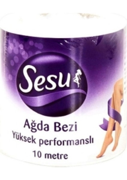 10 M Uzunlukta, 24'lü Paket Ağda Bezi, Hijyenik ve Kullanışlı Ürün