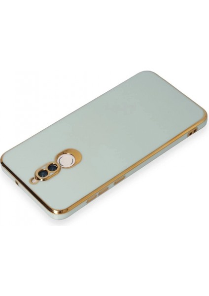 Huawei Mate 10 Lite Kılıf Volet Silikon - Açık Yeşil modelleri