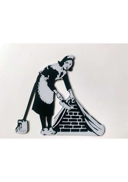 Halının Altına Süpüren Duvar Süsü fiyatları