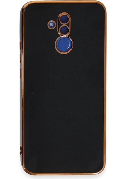 Huawei Mate 20 Lite Kılıf Volet Silikon - Siyah