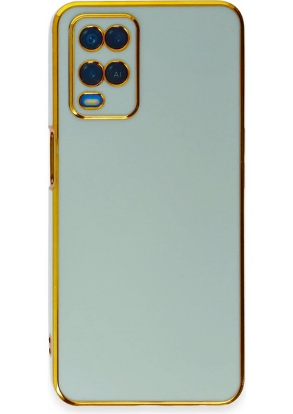 Oppo A54 4g Kılıf Volet Silikon - Açık Yeşil fiyatları