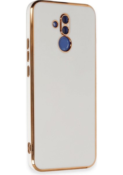 Huawei Mate 20 Lite Kılıf Volet Silikon - Beyaz fiyatları