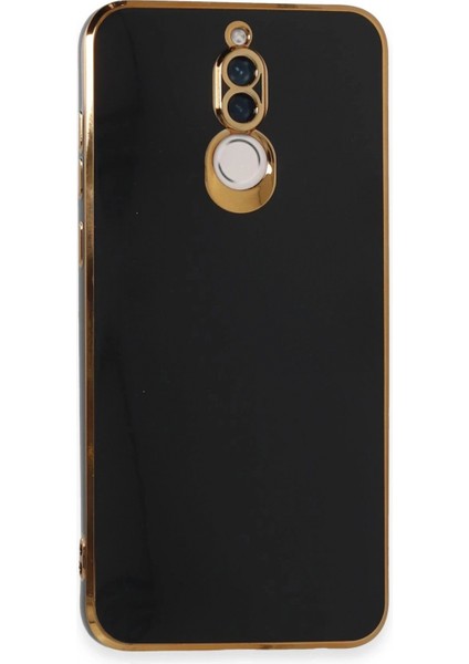 Huawei Mate 10 Lite Kılıf Volet Silikon - Siyah