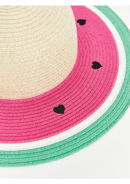 Yeni Sezon Kız Çocuk Hasır Şapka modelleri