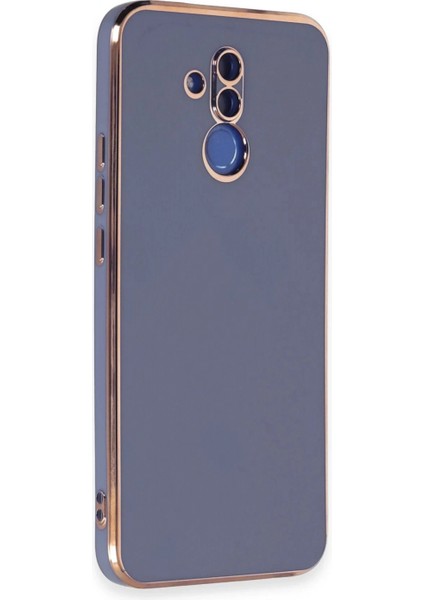 Huawei Mate 20 Lite Kılıf Volet Silikon - Mavi fiyatları