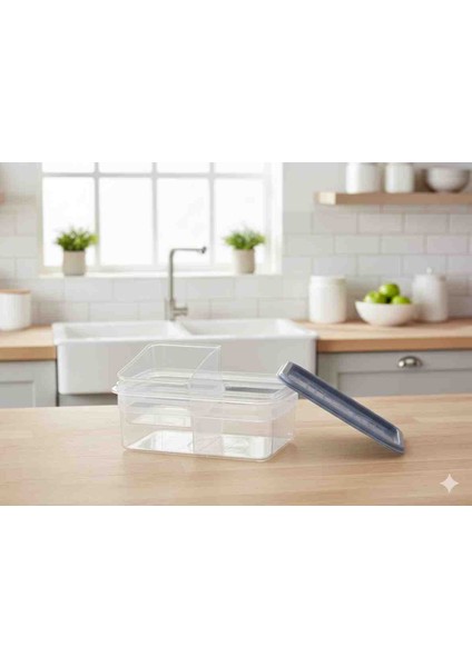 Çift Bölmeli Saklama Kabı (Iç Bölmeler 2X200ML) fiyatları