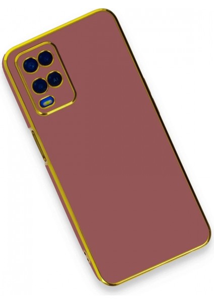 Oppo A54 4g Kılıf Volet Silikon - Kırmızı modelleri