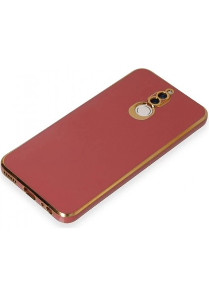 Huawei Mate 10 Lite Kılıf Volet Silikon - Kırmızı fırsatları