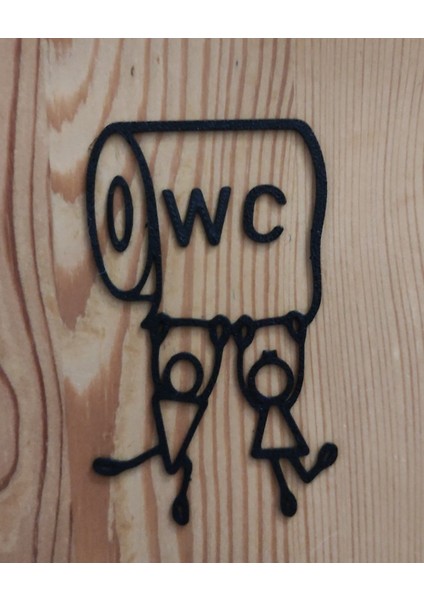 Wc Kapı Süsü