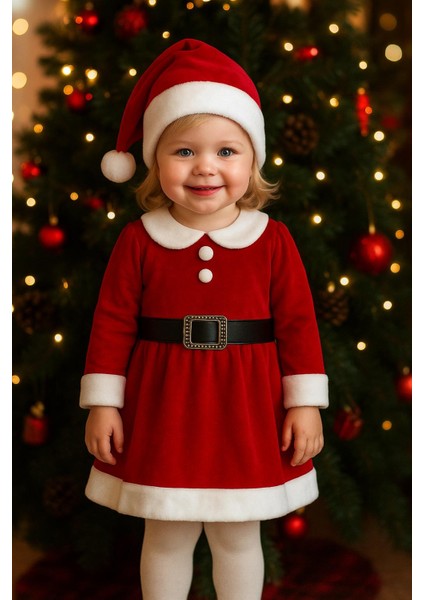 Yılbaşı Noel Baba & Noel Anne Elbise Çocuk Yılbaşı Kostüm modelleri