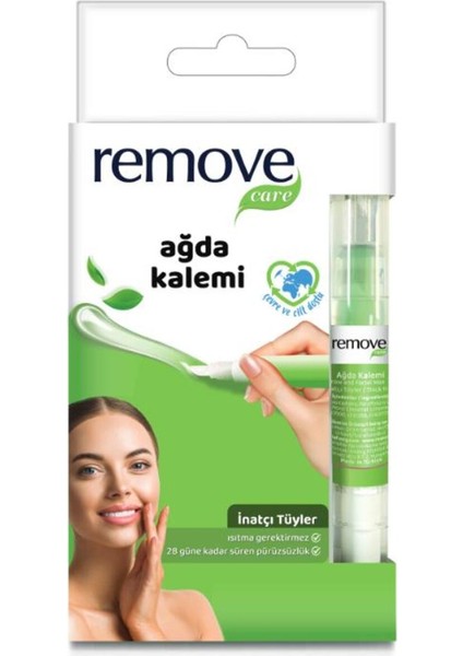 Inatçı Tüyler Için 4 ml Ağda Kalemi, Pratik ve Hassas Temizlik Yöntemi fiyatları