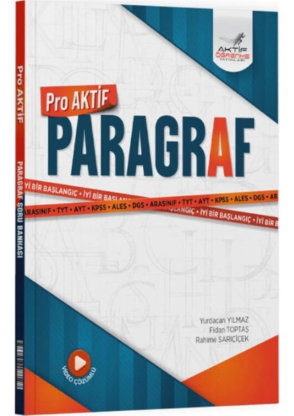 Aktif Öğrenme 2026 Tyt Paragraf Soru Bankası ve Doktrin Terminoloji Paragraf 20X35 Deneme +1 Deneme fiyatları