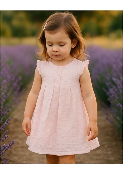 Çocuk Elbise Ikili Takım, Pembe (12/18 Ay) fiyatları