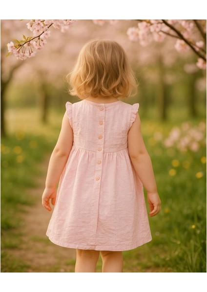 Çocuk Elbise Ikili Takım, Pembe (12/18 Ay) modelleri