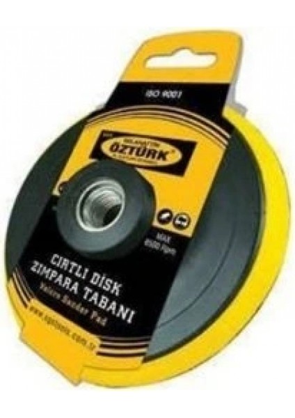 180MM CIRTLI DİSK ZIMPARA TABANI (4887)